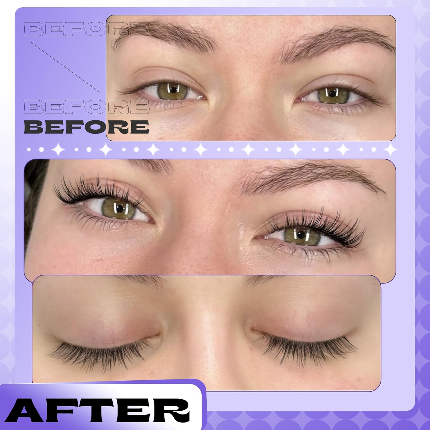 Magnetic Eyelashes with Applicator Wispy Magnetic Eyelashes Natural Look Magnetic Lashes NO Need Glue False Eyelashes with Magnets Eyelashes without Eyeliner by Lanflower - Image 3