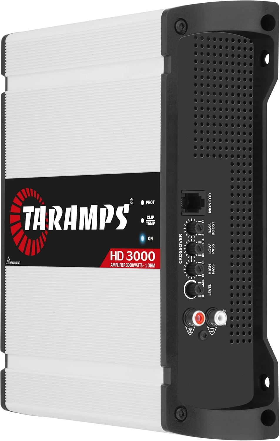 Taramps HD 3000 1 Ohm 1 Channel 3000 Watts RMS MAX, Full Range Car Audio, Monoblock, LED Monitor Indicator, Class D Amplifier, Crossover, White 3k amp, Sound Quality - Image 3