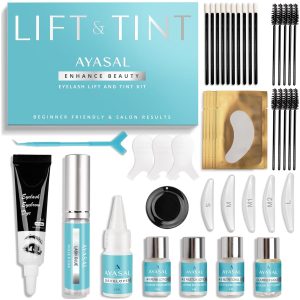 AYASAL Lash Lift Kit: Eyelash Lift Kit - With Detailed Instruction Eyelash Perm Kit - Easy for Beginner and Professional Lash Perm Kit - Achieve Salon-Quality Lashes Lift with Safe and Effective Resul