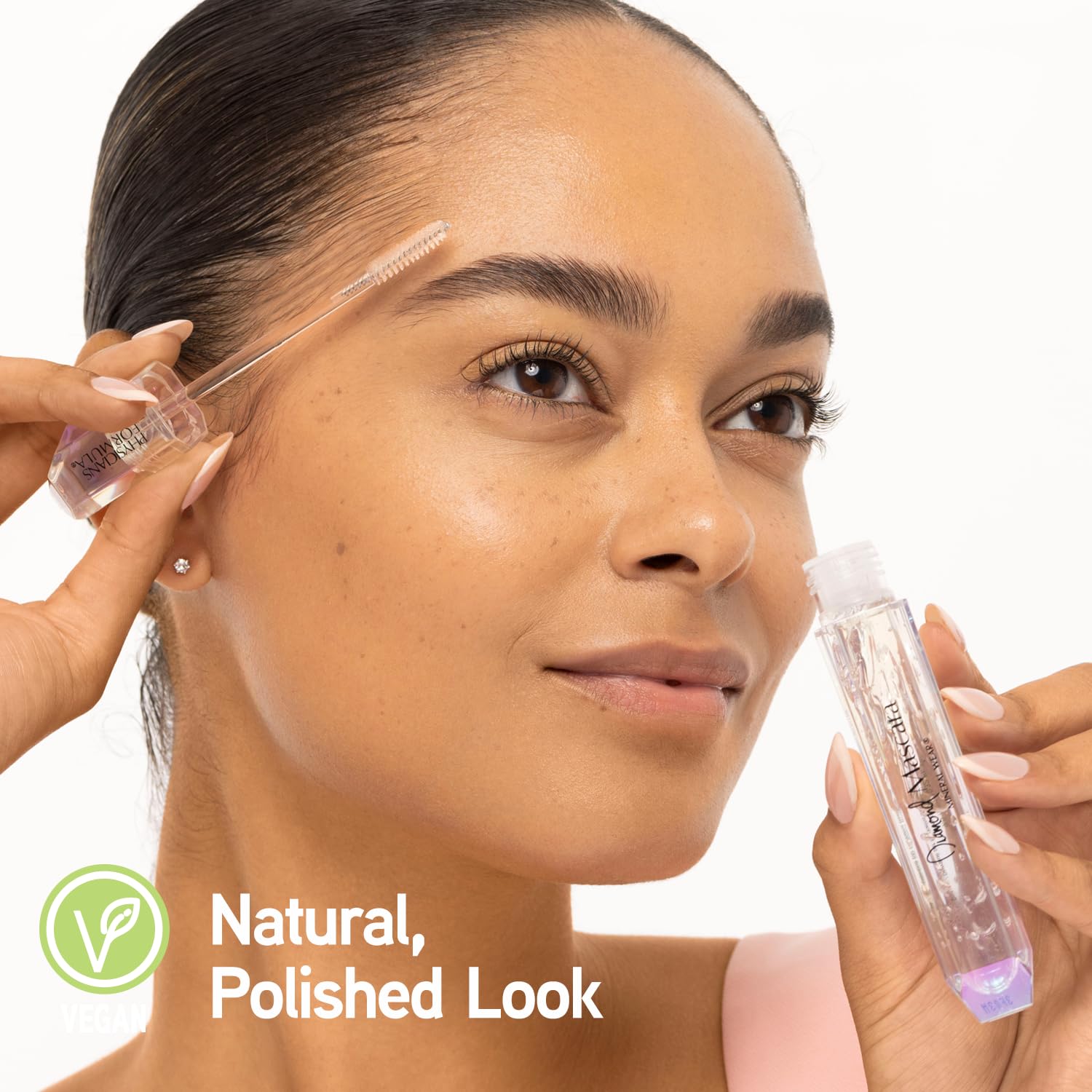 Physicians Formula Mineral Wear Diamond Mascara Lash & Brow Diamond, Dermatologist Tested, Ophthalmologist Approved, Sensitive Eyes - Image 4