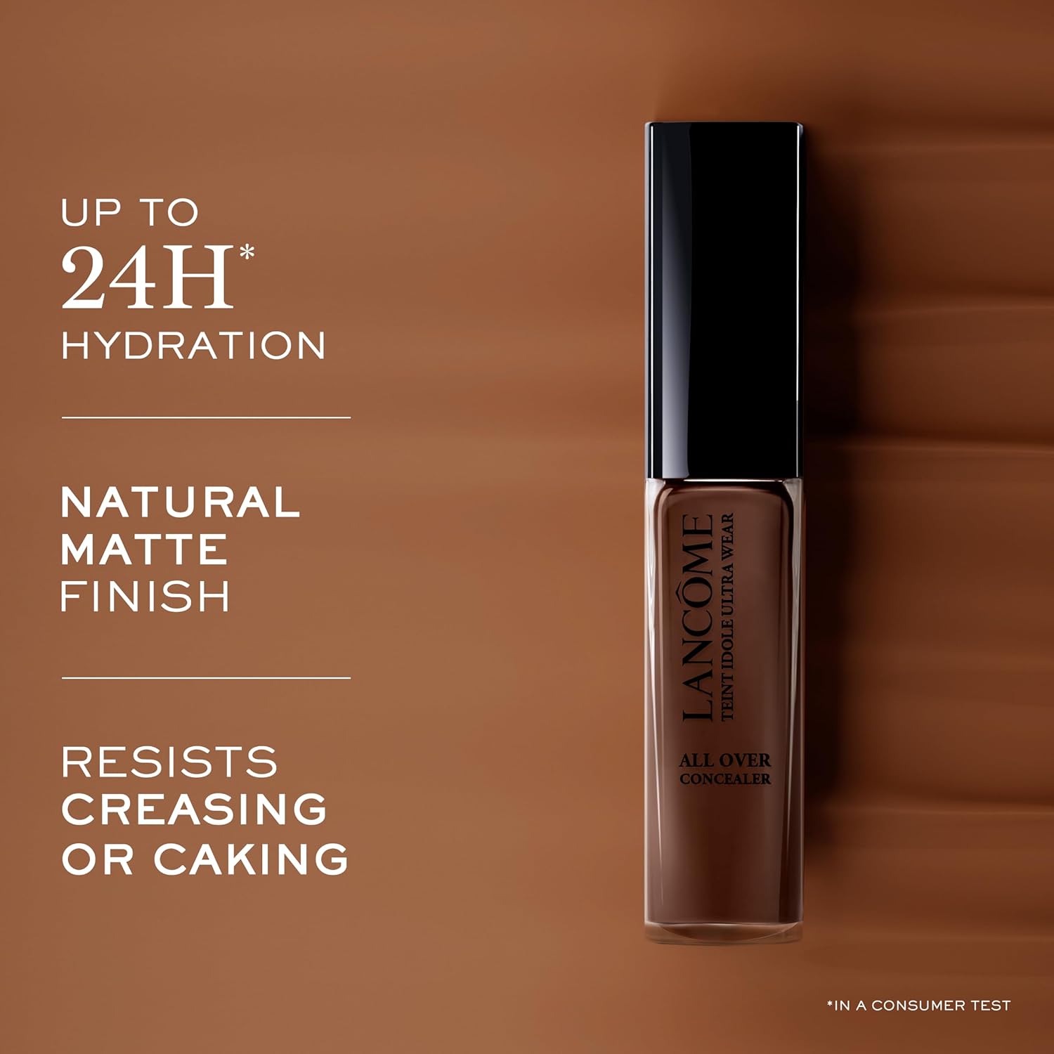 Lancôme Teint Idole Ultra Wear All Over Full Coverage Concealer - Natural Matte Finish & Lightweight Under Eye Concealer - Up To 24H Wear - Image 5