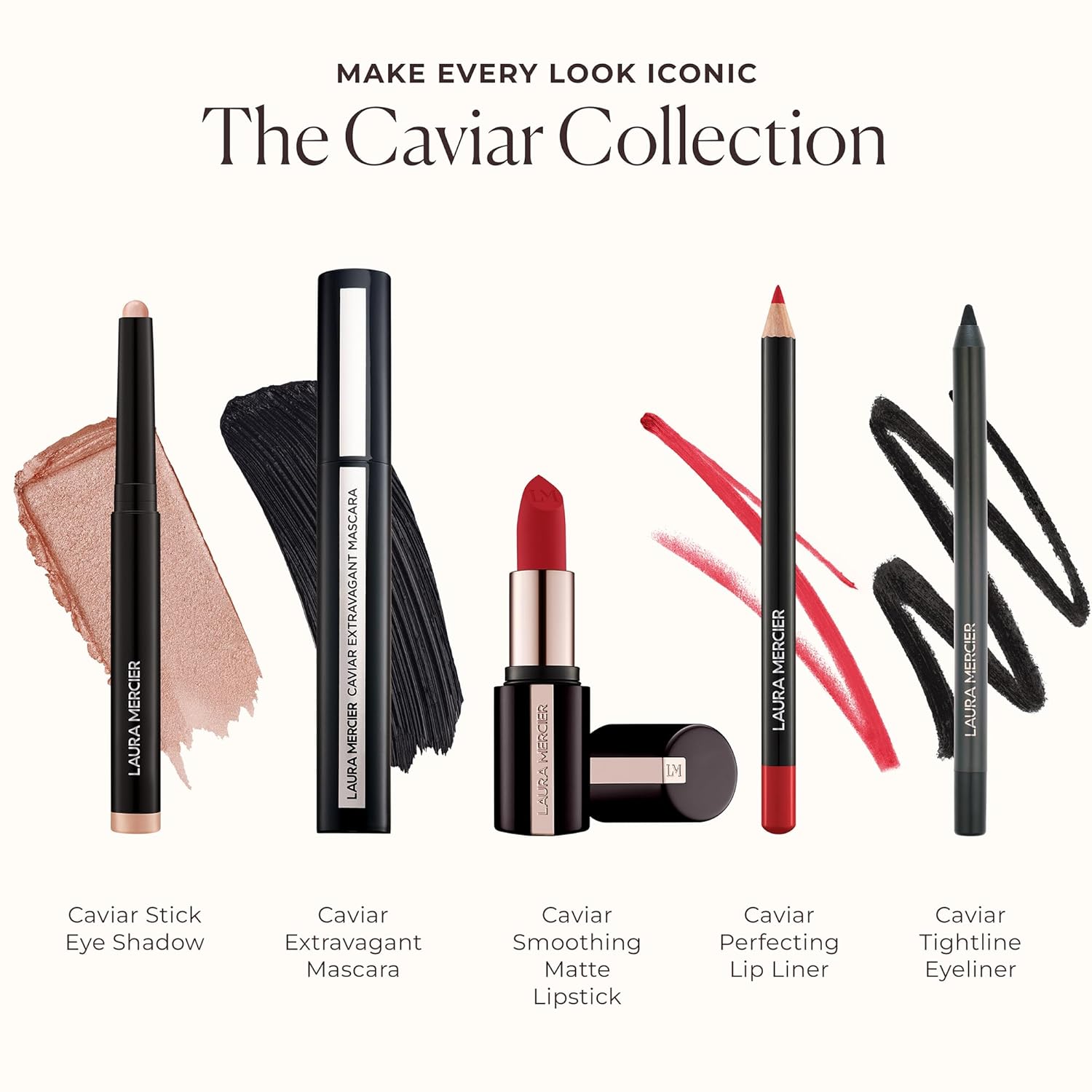 Laura Mercier Caviar Stick Cream Eyeshadow: Shimmer and Matte Finishes, 24HR Wear, Long Lasting, Rich Color, Easily Blendable and Buildable, Waterproof, Hyaluronic Acid Infused - Image 9