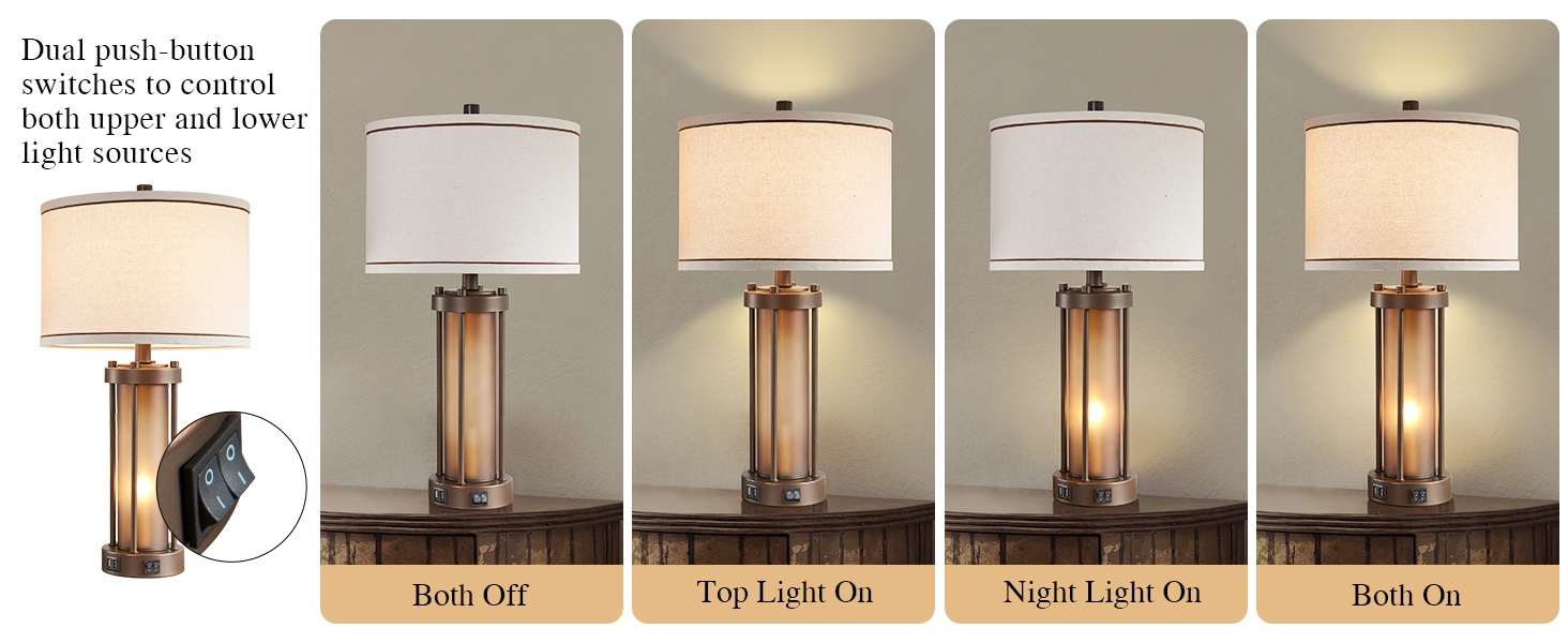 Farmhouse Table Lamps