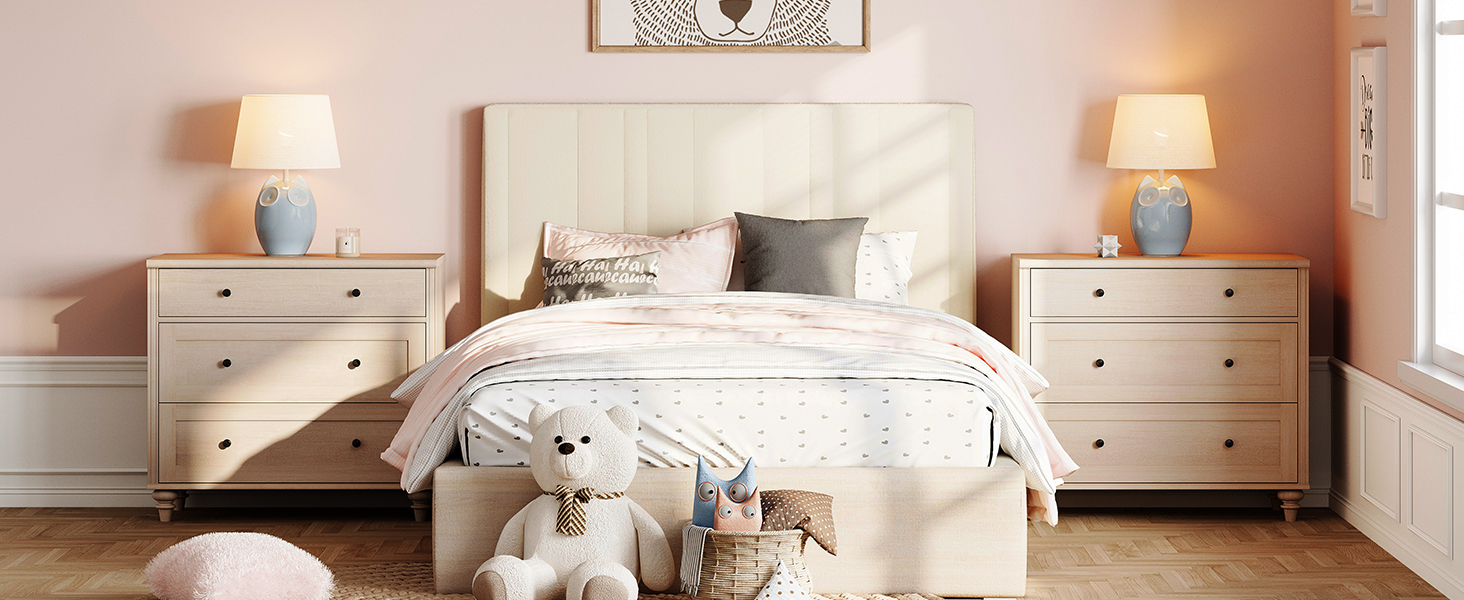 mid century modern nightstand