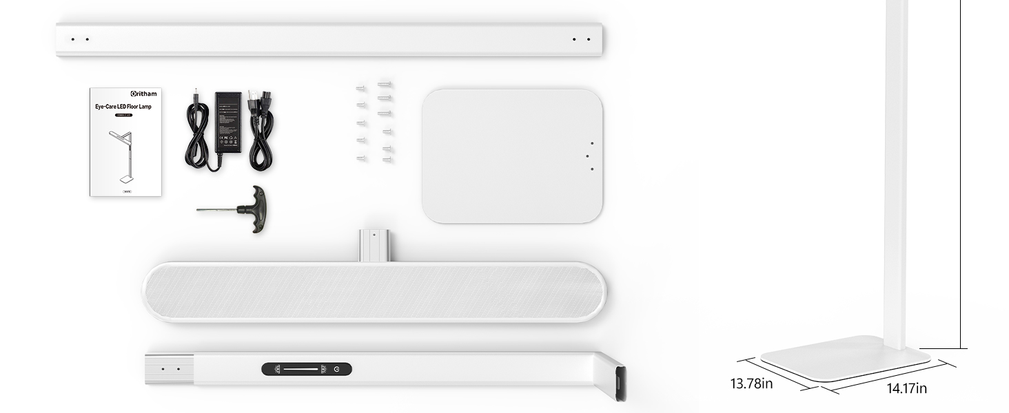 Floor lamp packing List