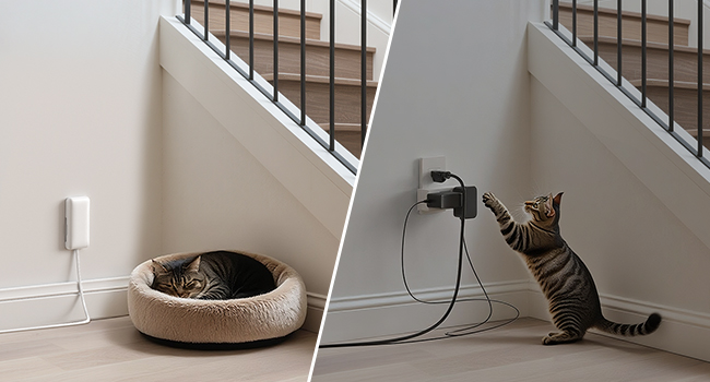 outlet cover extension cord