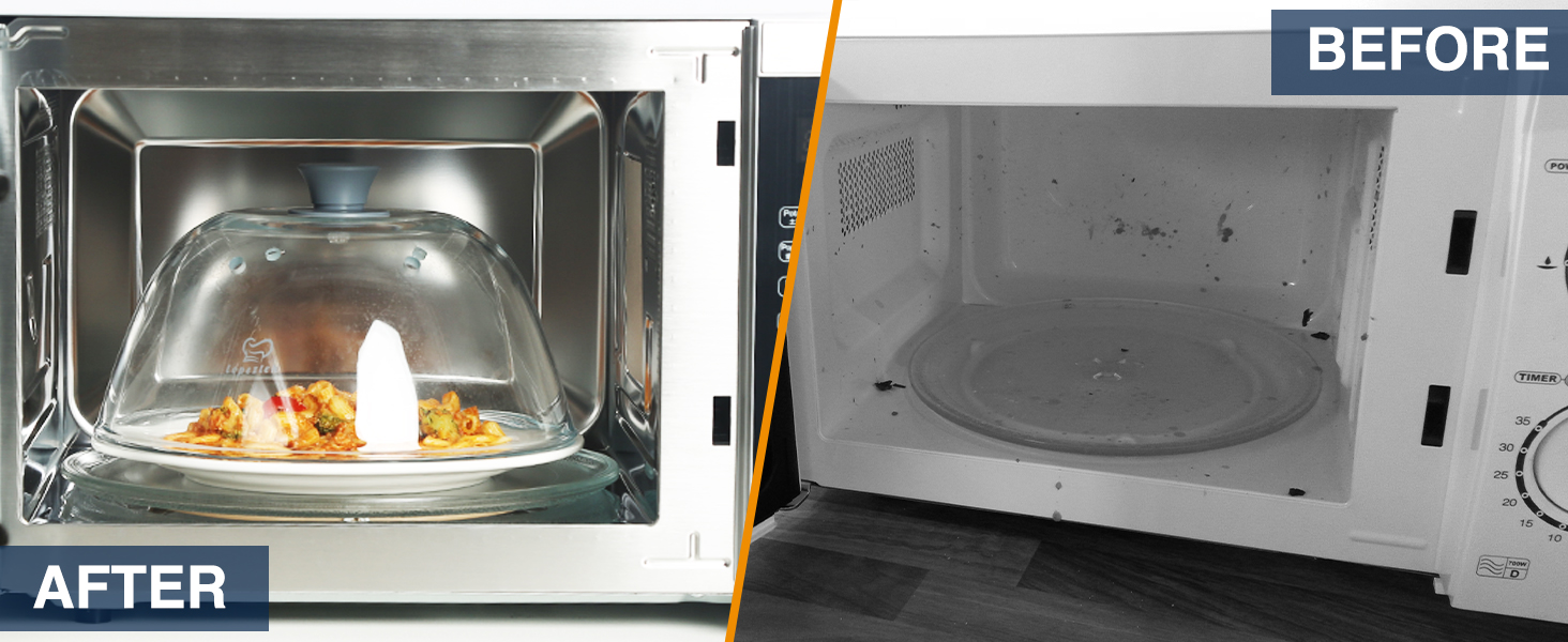 glass microwave cover