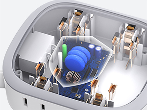 outlet cover extension cord