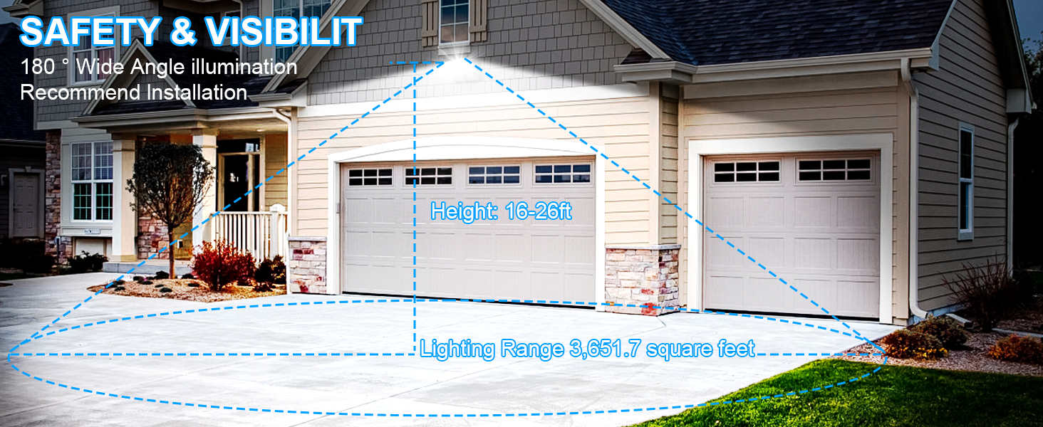 large led area lighitng for outdoor