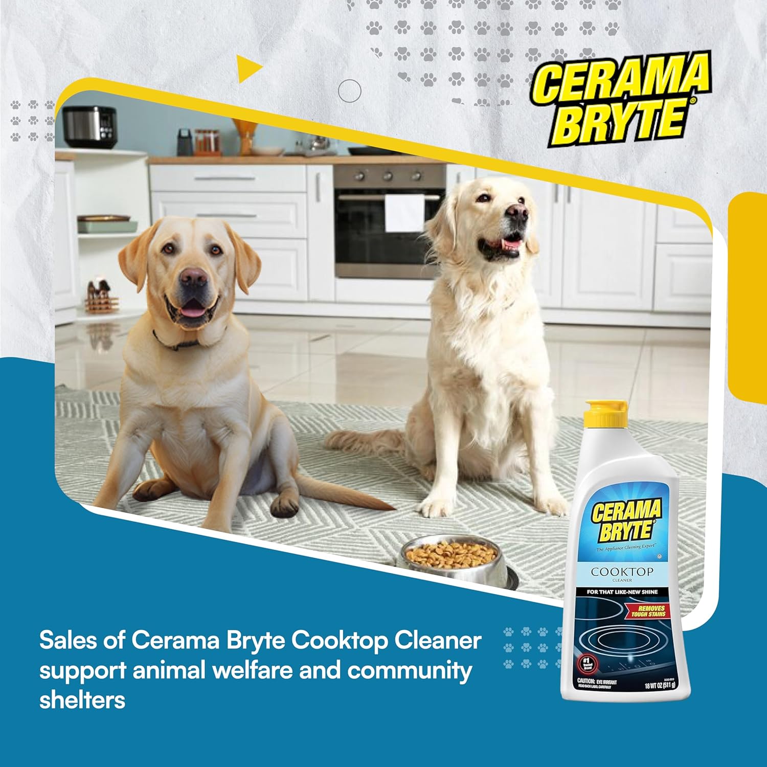 Cerama Bryte Daily Spray Cooktop and Stove Top Cleaner for Glass & Pads Combo Kit - Ceramic Surfaces, 16 Fluid Ounces, 4 Piece Set - Image 8