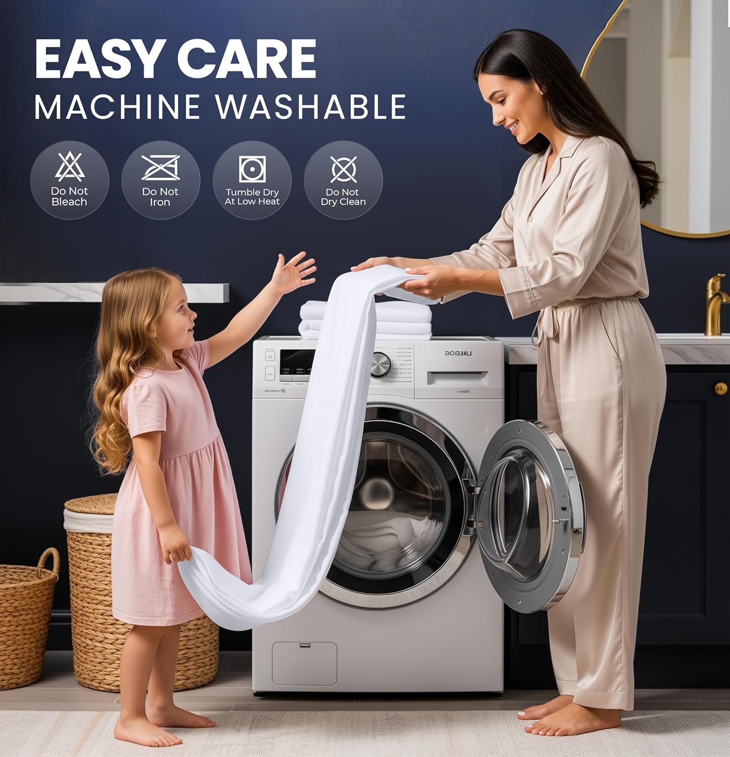 Utopia Bedding Waterproof 5-Sided Mattress Protector Queen Size, Premium Breathable Mattress Cover, Fitted Style with Stretchable Pockets (White) - Image 8