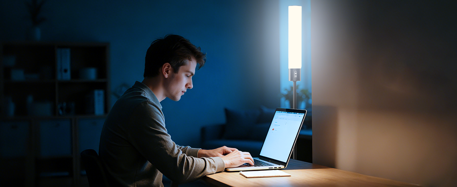 rgb lamp floor lamps standing lamp for bedroom living room reading modern office dimmable corner