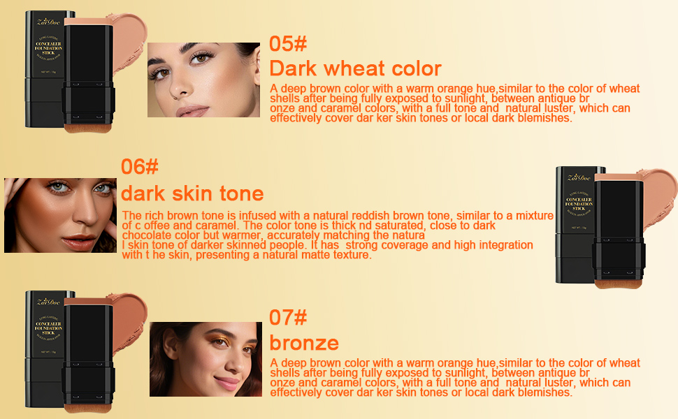 ZAIDOC Long-Lasting Concealer Foundation Stick