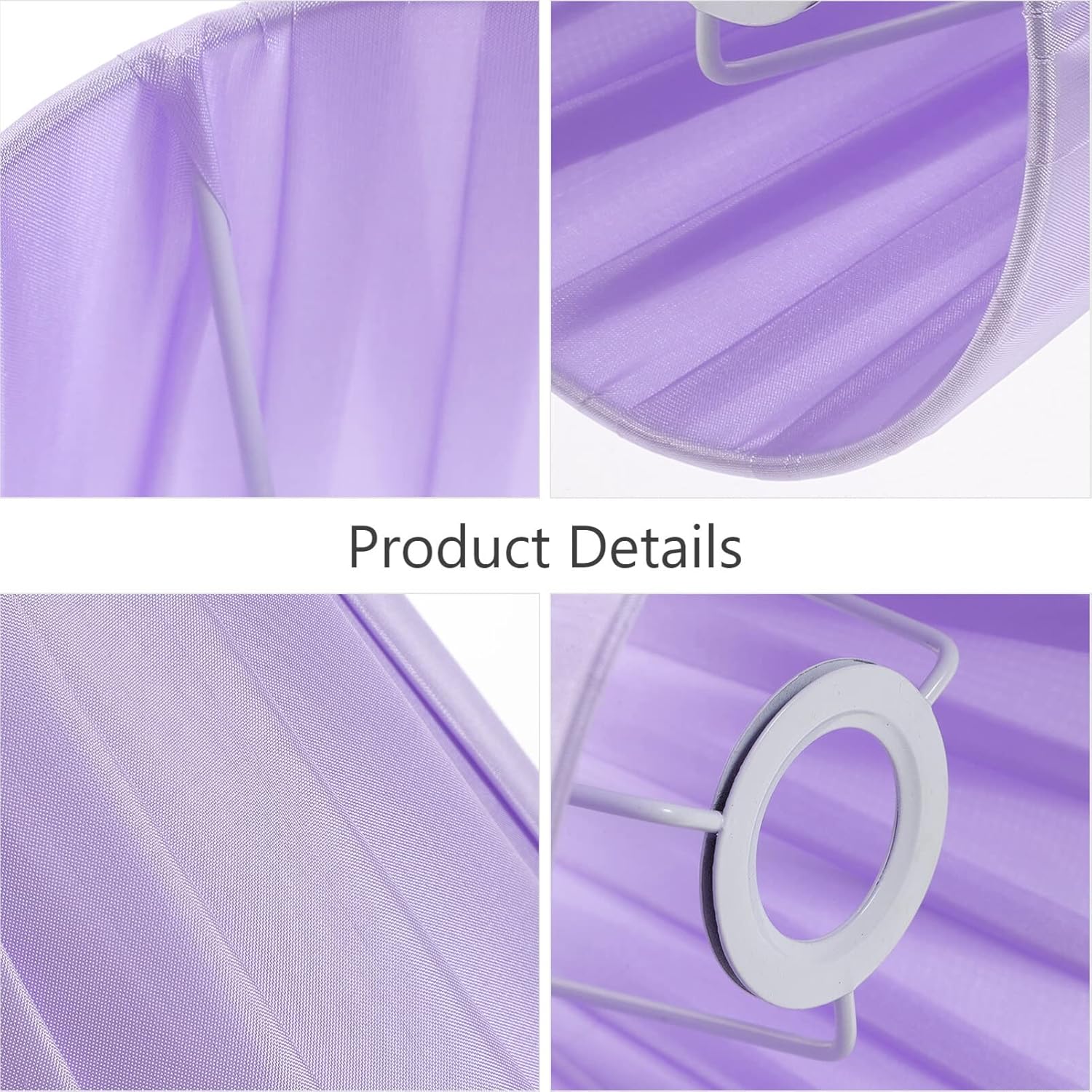 Lamp Shades, Small Lamp Shade, Fabric Lampshade, Table Lamp Cover, Chandelier Shades, Pendant Light Cover for Table Chandeliers Wall Floor Lamp Shade Replacement Wall Lamp - Image 5