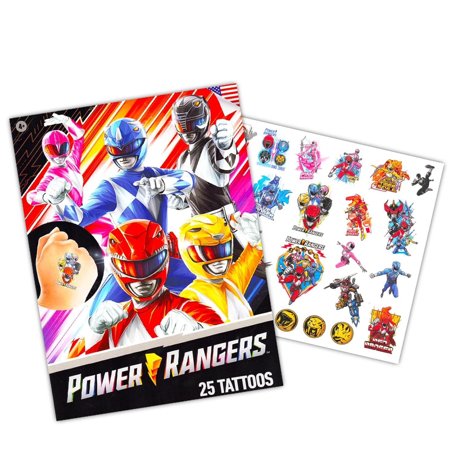 Superhero Tattoos Ultimate Set - Bundle of 150 Pcs Super Hero Temporary Tattoos | Marvel Avengers Superman "TMNT" Power Rangers Transformers - Image 4