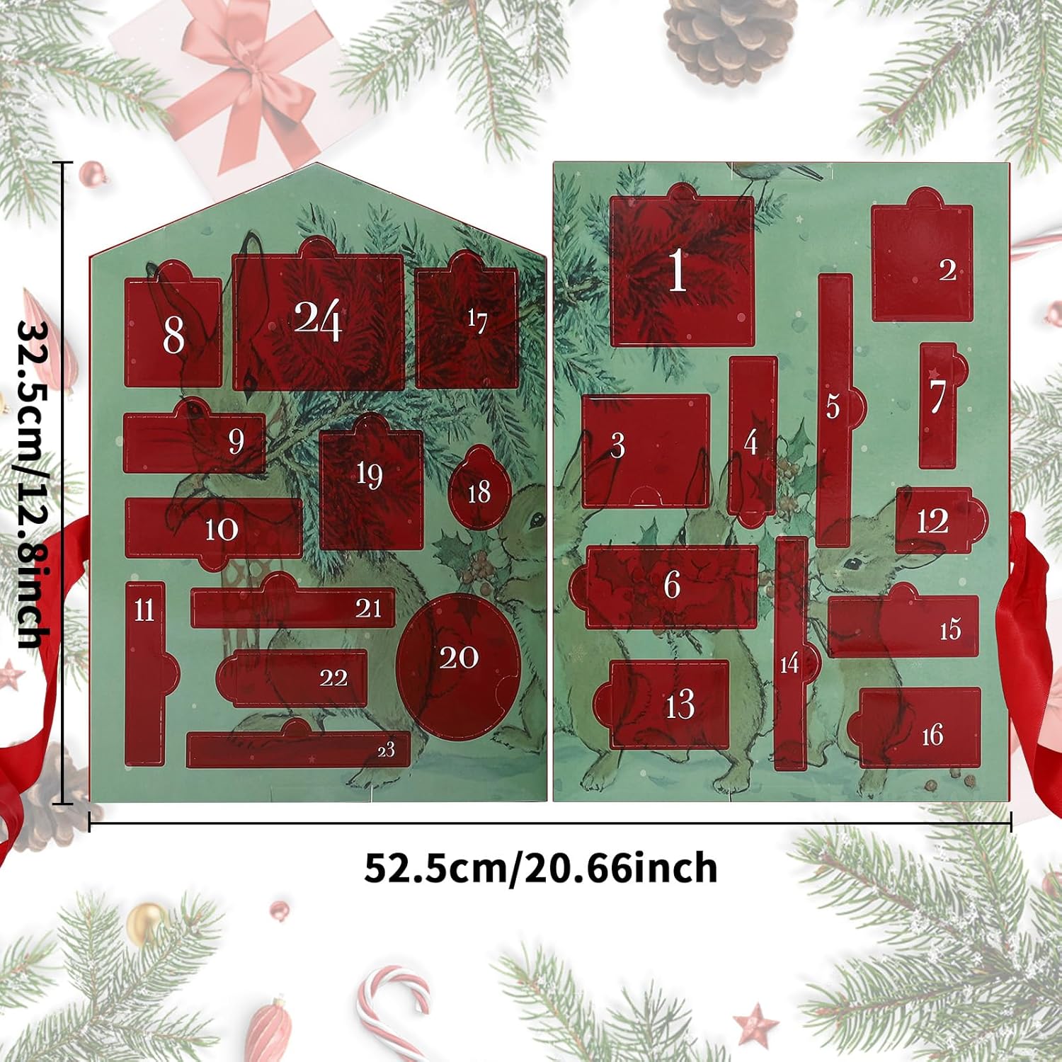 Makeup Advent Calendar 2025, 24 Days Christmas Countdown Calendar Gift Set for Adult Women Teen Girls, Xmas Holiday Beauty & Cosmetic Surprise Make up Kit for Women Full Kit - Image 8