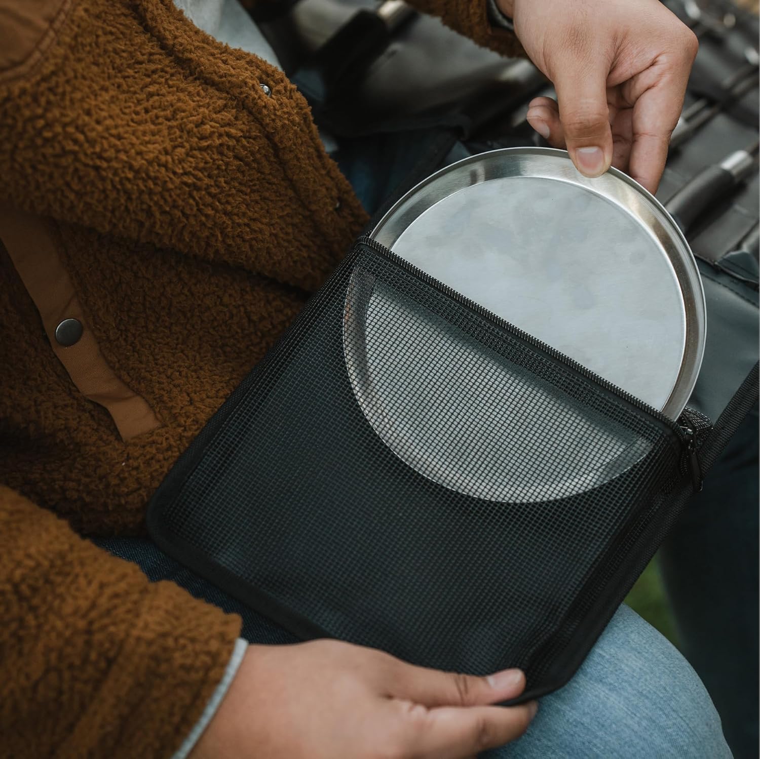 Solo Stove Mesa Accessory Pack | Incl. 4 Stainless Steel Mini Sticks + Stick Rests, Pellet Scoop, Mesa Lid, Carry Case, Accessories for Outdoor Fire Pit, 8.8 x 16 in, 2.5 lbs - Image 10