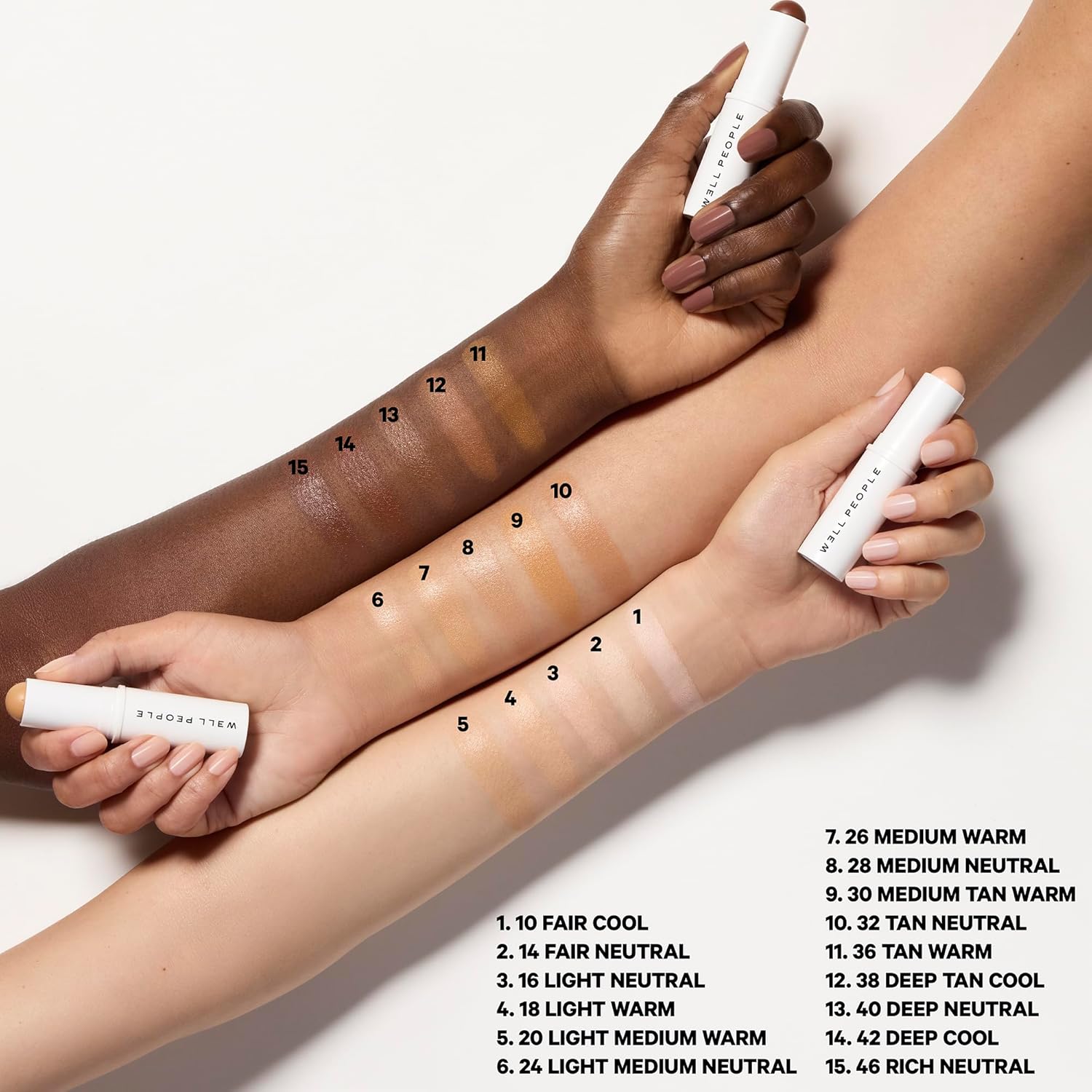 Well People Supernatural Complexion Stick Foundation + Concealer, Buildable, Light-to-Medium Coverage, Soft Matte Finish, Lightweight + Hydrating, Multi-Use, Vegan & Cruelty-Free, 14 Fair Neutral - Image 3