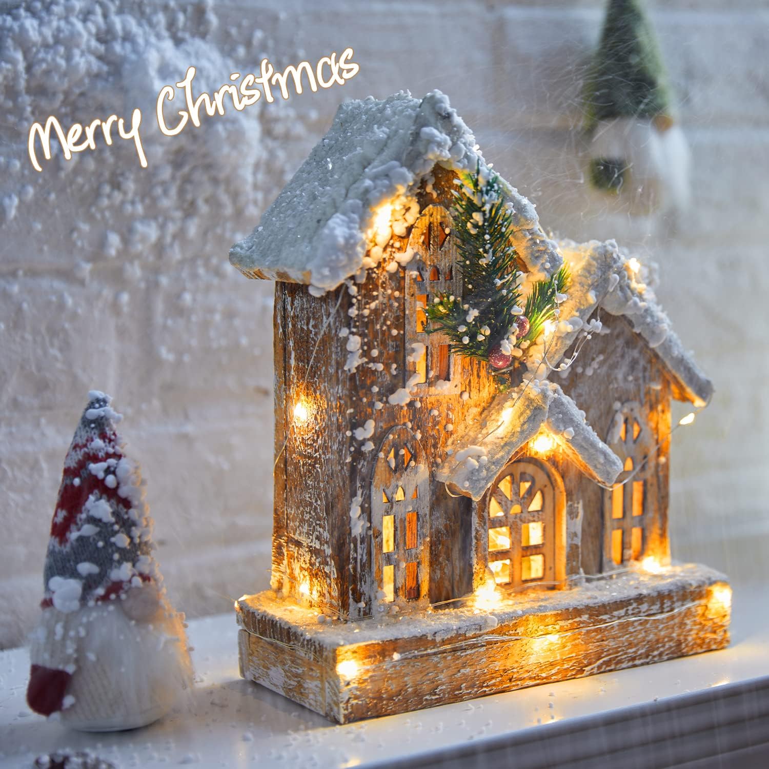 5 Pack Fairy Lights Battery Operated, 7 Feet 20 Led String Lights with Timer, Waterproof Firefly Lights on Silver Wire for Home Party Wedding Christmas Decorations, 6 Hours on/18 Hours Off, Warm White - Image 6