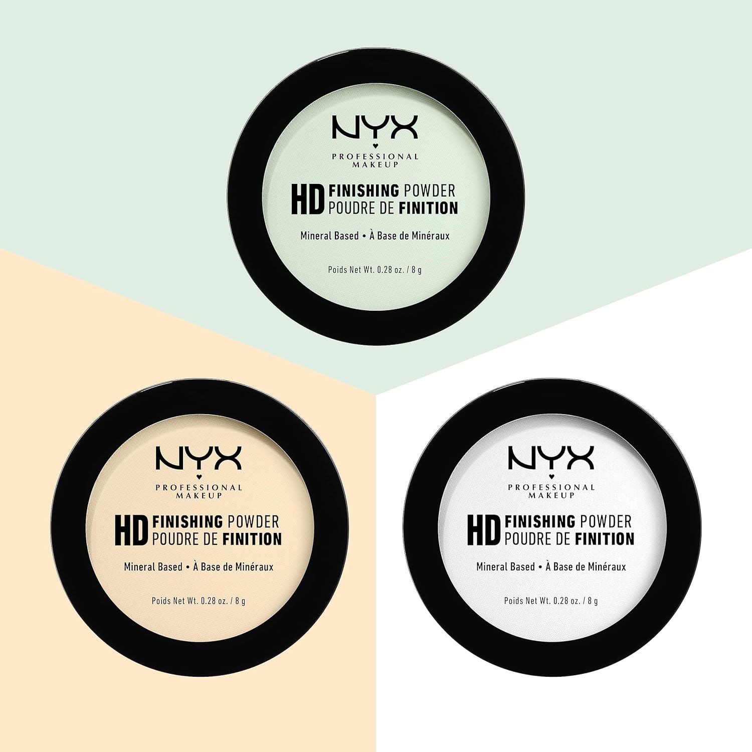 NYX PROFESSIONAL MAKEUP HD Finishing Powder, Pressed Setting Powder - Translucent - Image 5