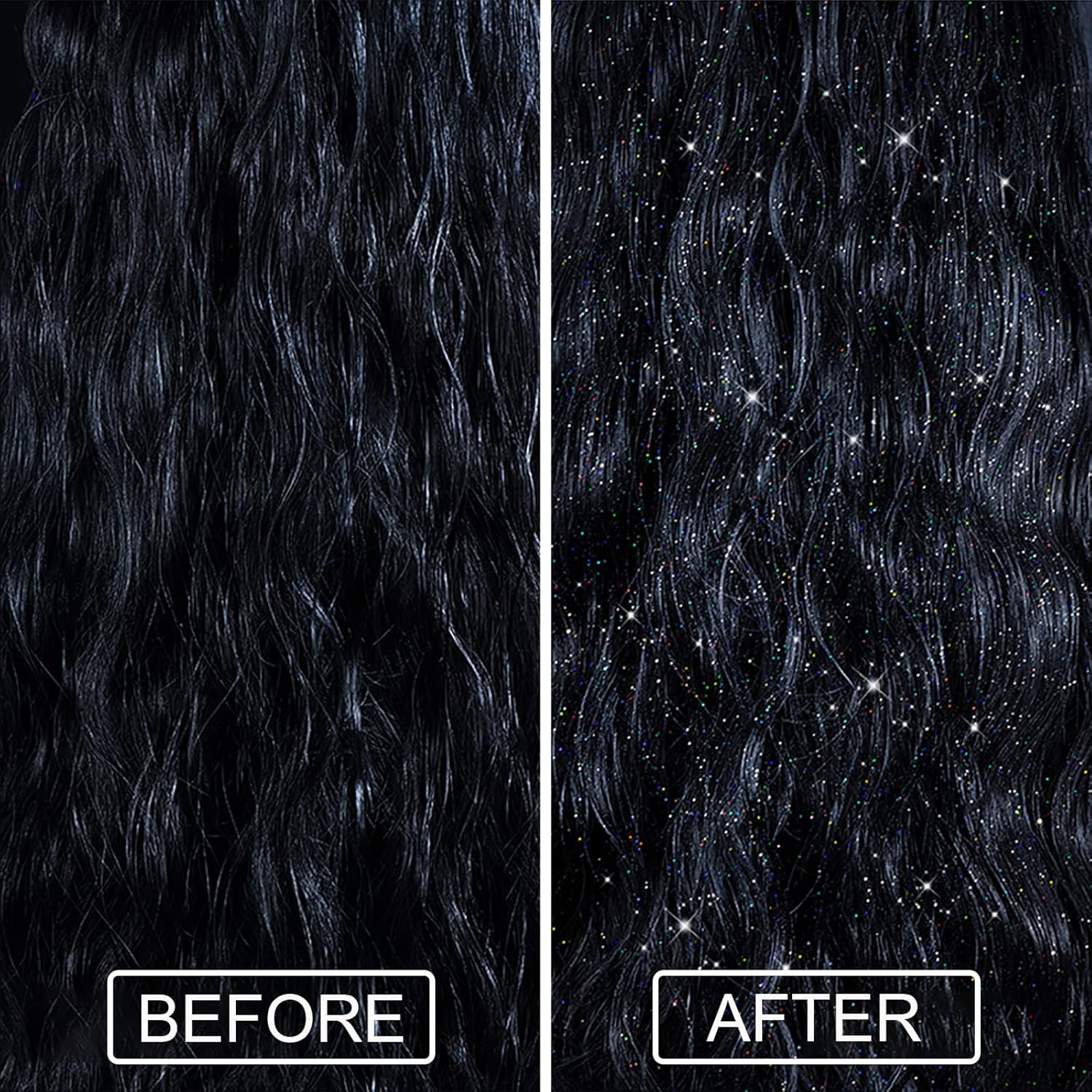 Lezero Body Glitter Spray, Temporary Shiny Hairspray for Face, Hair, Clothing, Long Lasting Quick-Drying Shimmer Mist for St. Patrick's Day, Music Festival Rave, Nightclub Party, Prom, 2oz - Image 4