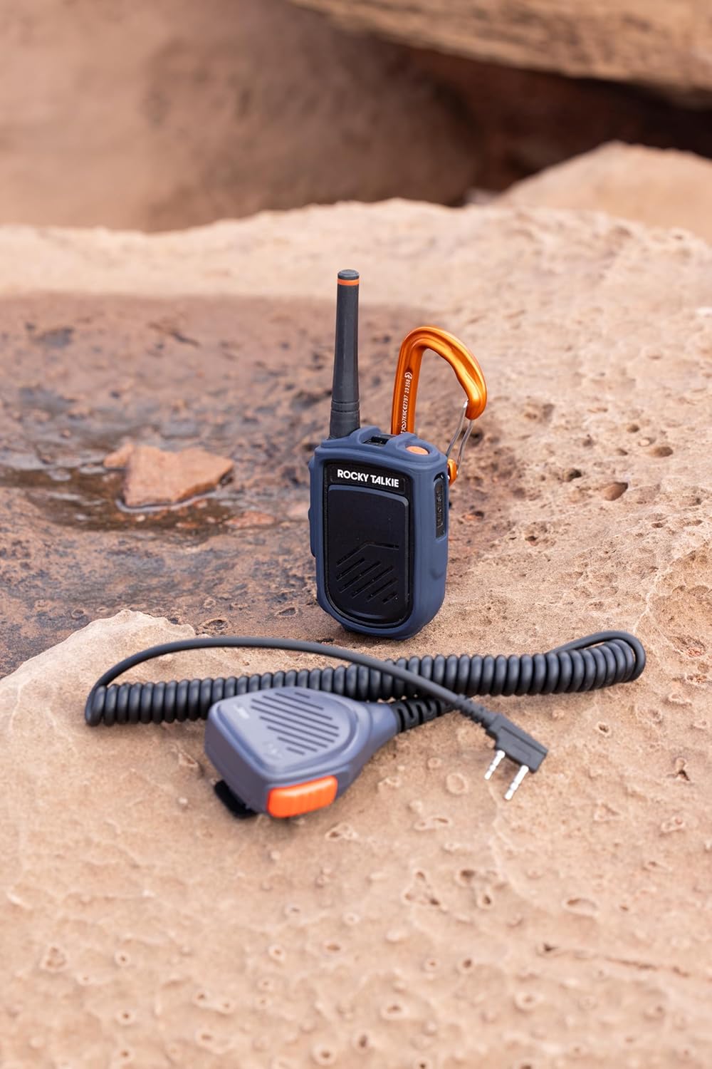 Rocky Talkie Mountain Radio with Waterproof Handmic, Long Range Walkie Talkie, FRS Handheld Radio, 4 Day Battery Life, Max Durability, 2 Pack - Image 3