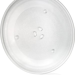 11.25" Microwave Glass Turntable Plate Replacement for GE and Samsung- 11 1/4" Microwave Glass Turntable Tray Replaces ME16K3000AS, ME17R7021ES, WB49X10097,WB39X0078,WB49X10034 by APPLIANCEMATES