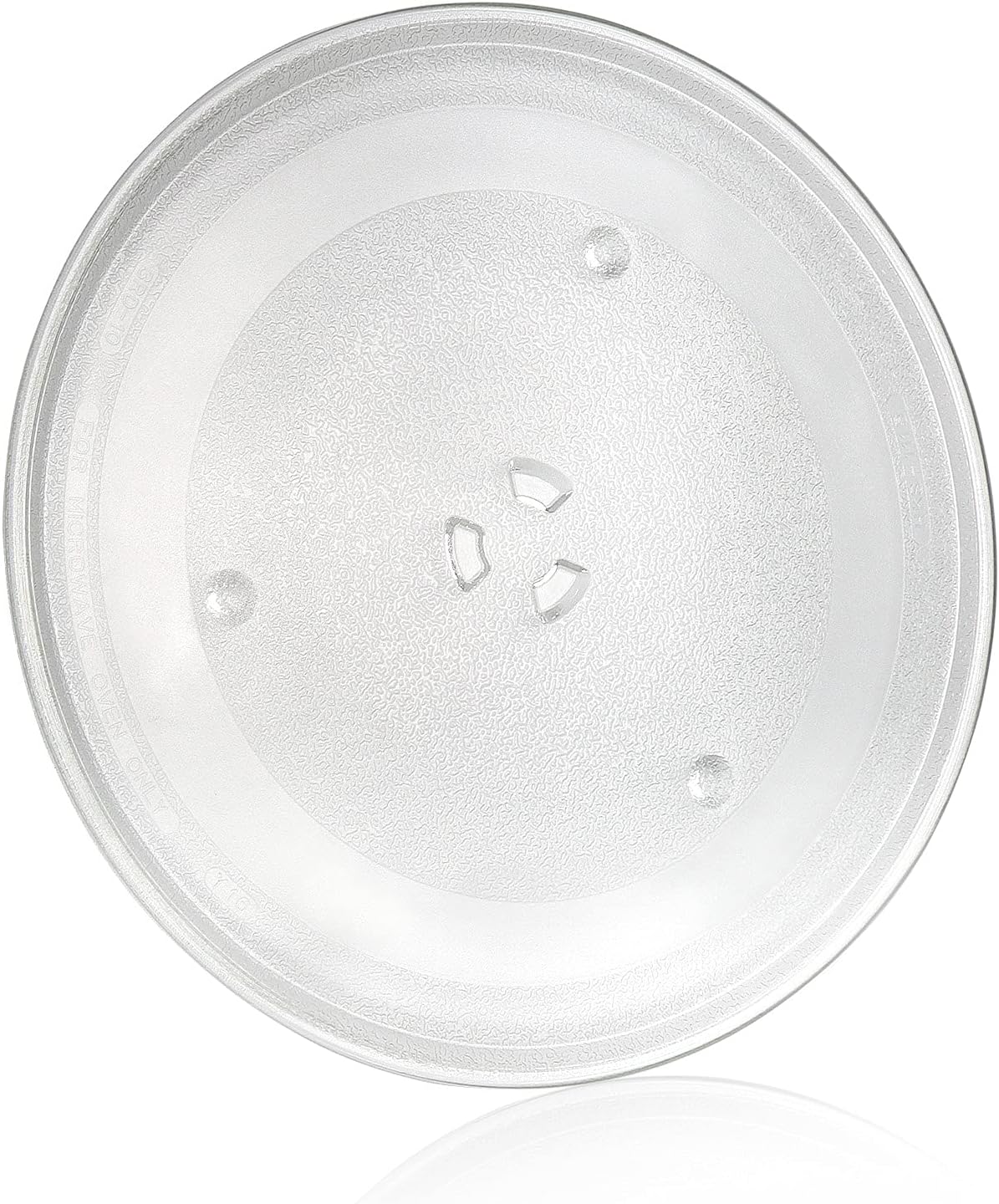 11.25" Microwave Glass Turntable Plate Replacement for GE and Samsung- 11 1/4" Microwave Glass Turntable Tray Replaces ME16K3000AS, ME17R7021ES, WB49X10097,WB39X0078,WB49X10034 by APPLIANCEMATES