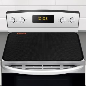 28 * 20 Inches Fireproof Stove Cover, COITEK Heat Resistant Stove Top Covers for Electric Stove, Electric Glass Stove Top Cover Oven Protector Waterproof Cooktop Mat