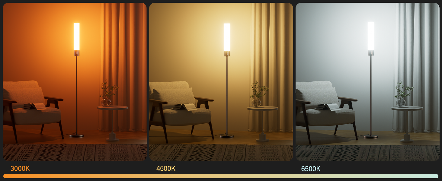 rgb lamp floor lamps standing lamp for bedroom living room reading modern office dimmable corner