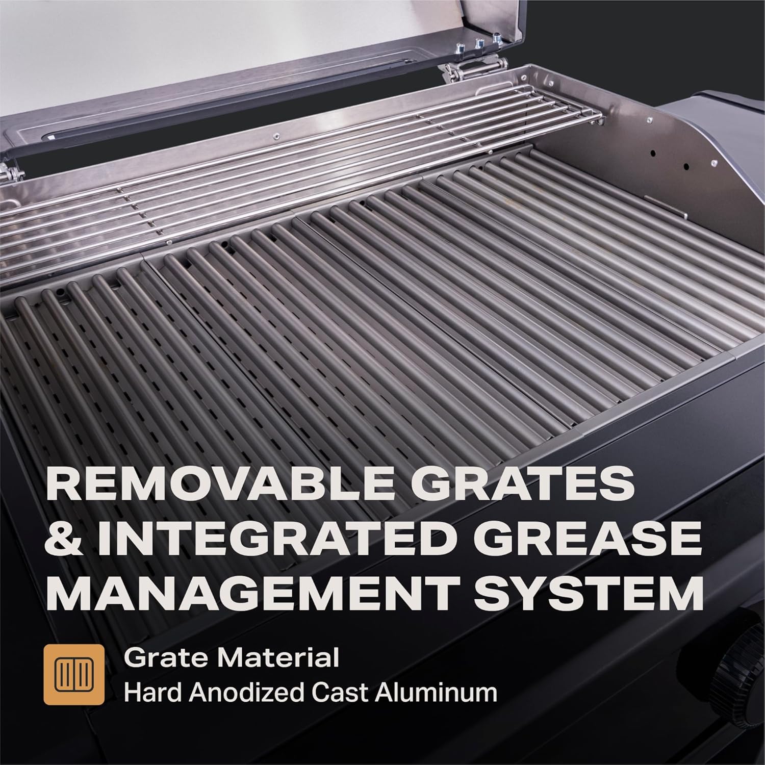 Current Model G Dual Zone Grill, Smart Electric Outdoor Grill with 200°F to 700°F Range for Searing & Roasting, Digital Precision, Independent Heat Zones, Apartment-Friendly & Weather-Resistant - Image 2