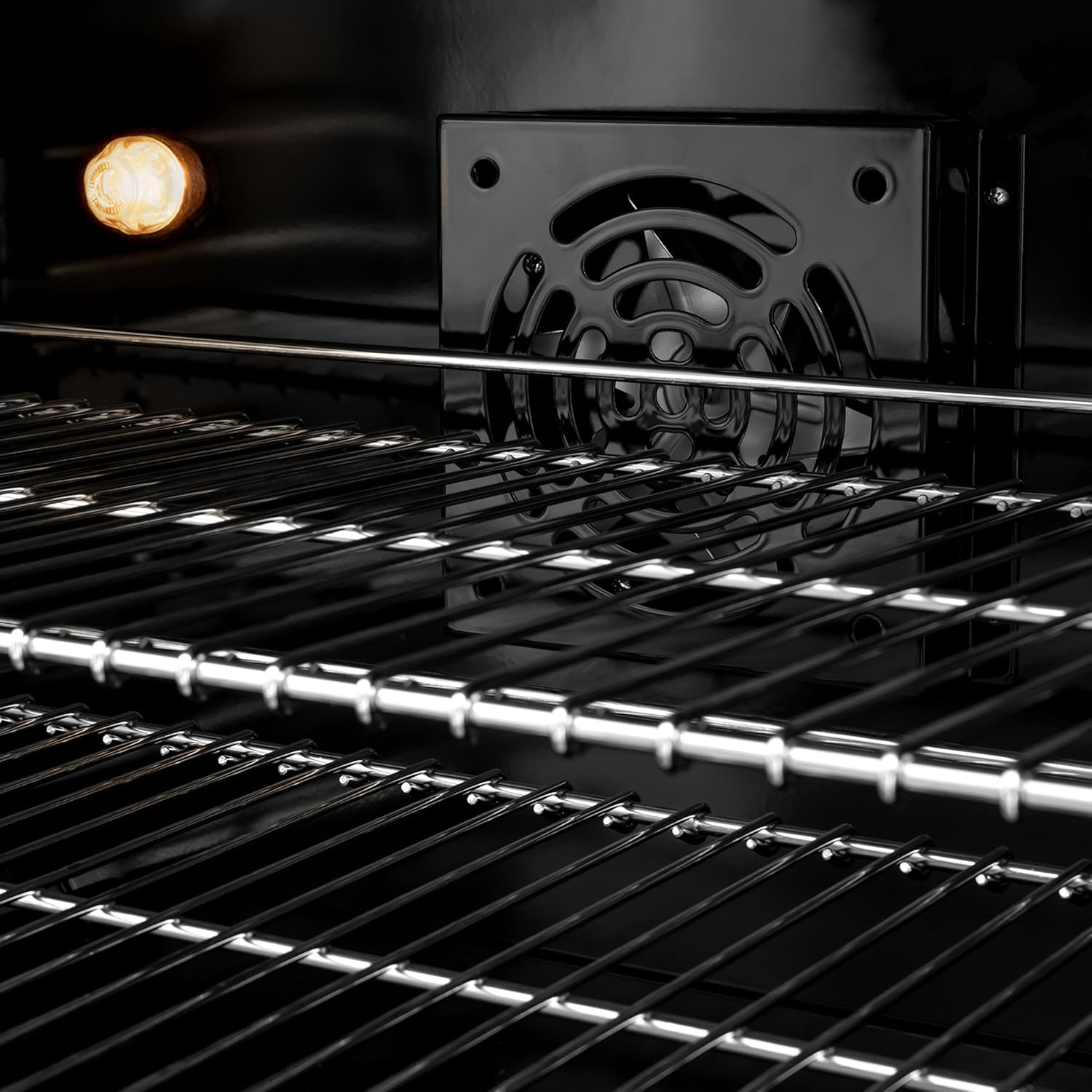 ZLINE Autograph Edition 48 in. 6.7 cu. ft. Classic Double Oven Dual Fuel Range with 8 Burner Gas Cooktop in Stainless Steel with White Matte Door and Polished Gold Accents (CDRZ-WM-48-G) - Image 6