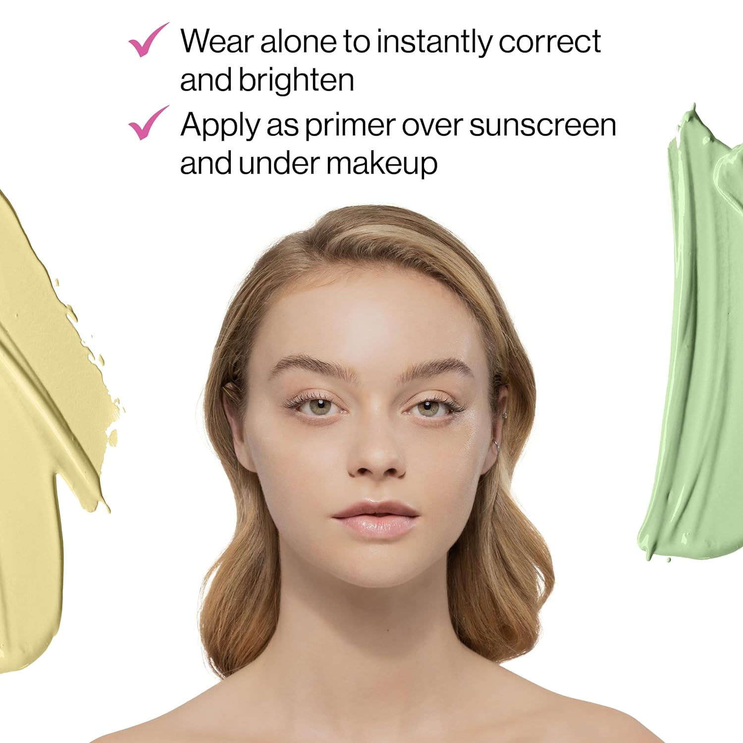 wet n wild Prime Focus Glass Skin Correct Primer Bright Crystal Finish, Green, 0.91 Fl Oz - Image 3