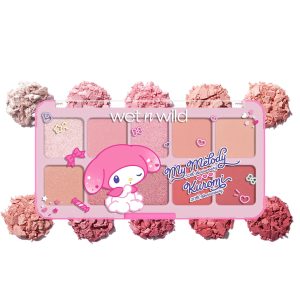 wet n wild My Melody and Kuromi Eye & Face Palette - Cozy Cuteness