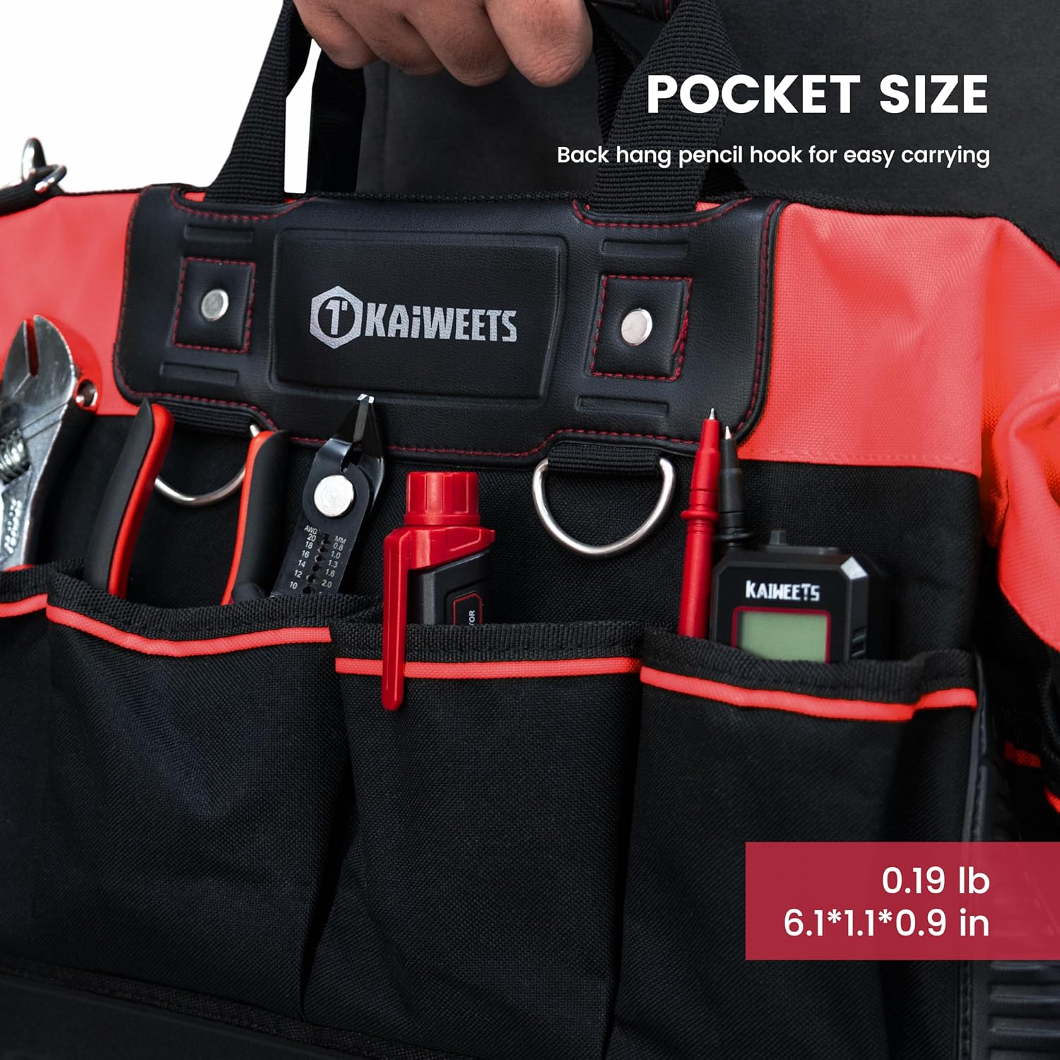 KAIWEETS Voltage Tester/Non-Contact Voltage Tester with Signal Percentage, Dual Range AC 12V/70V-1000V, Live/Null Wire Tester, Electrical Tester with LCD Display, Buzzer Alarm, Wire Breakpoint Finder - Image 7