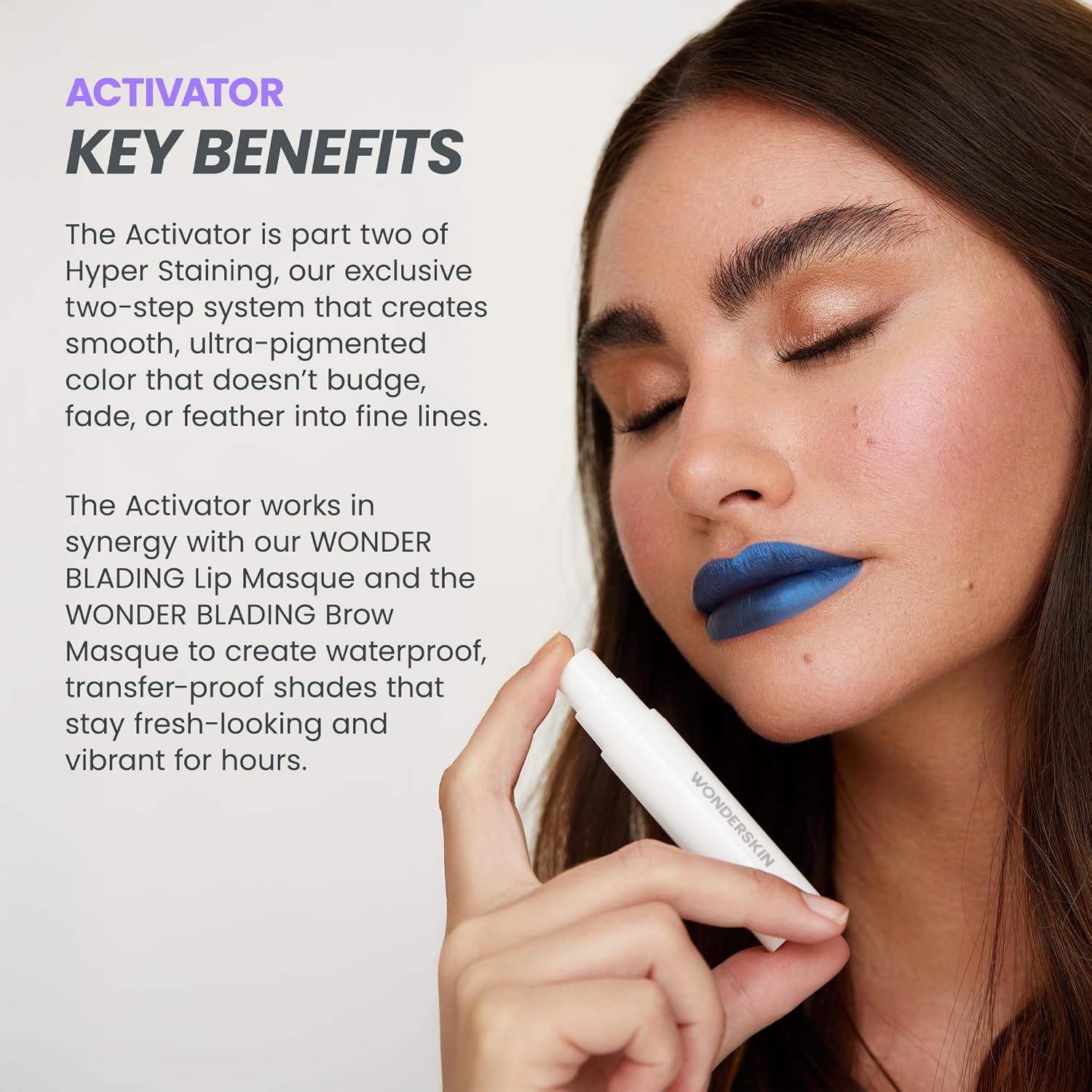 Wonderskin Wonder Blading Lip Stain Masque Activator - Image 3