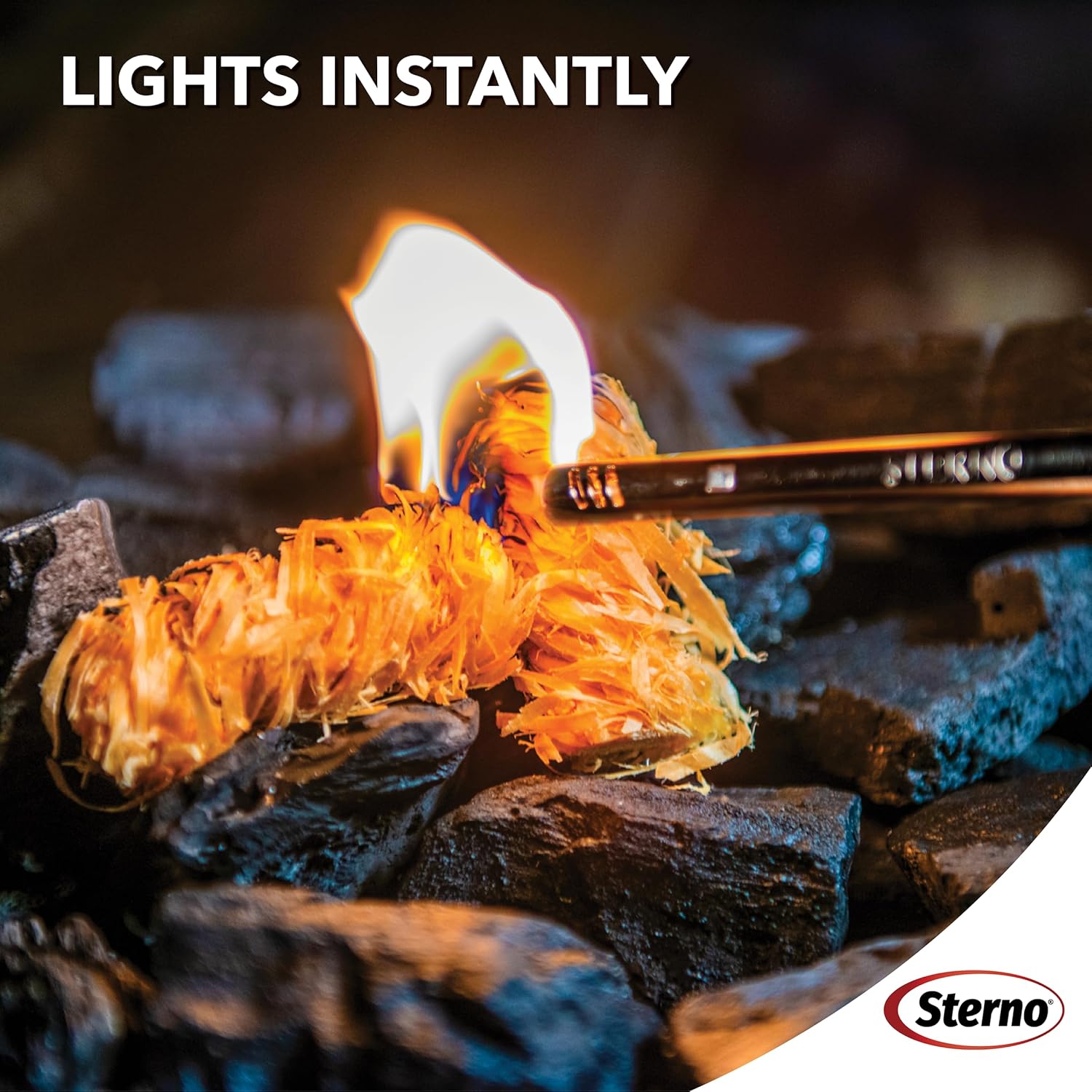 Sterno Instant Fire Starter Tumbleweeds, 50 Count — Made with Natural Wood, Odorless, Lights Instantly Even When Wet, Indoor/Outdoor - Image 4