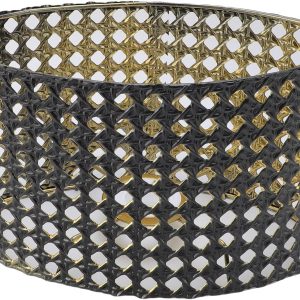 Oval Metal Lampshade: Decorative Hollow Out Lampshade for E27 E14 Table Lamp and Floor Lamp