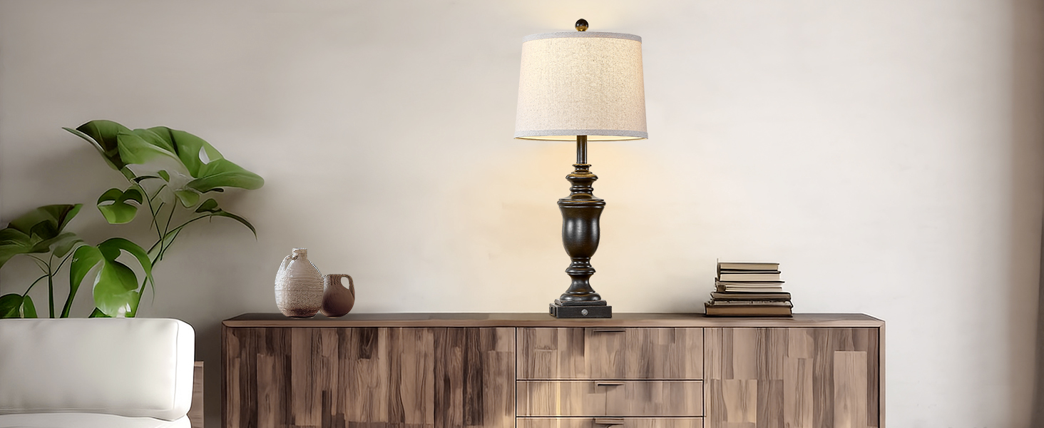 bedroom lamps set of 2 table lamps bedside table lamp with usb ports and outlets