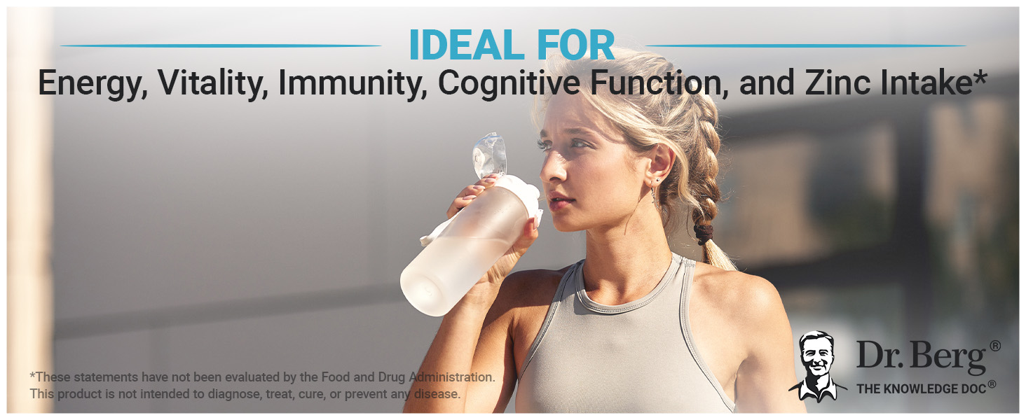 Dr. Berg Trace Minerals Enhanced Supplement Premium A+ Content trace minerals complex