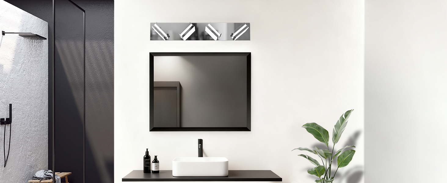 4 light bathroom light fixtures