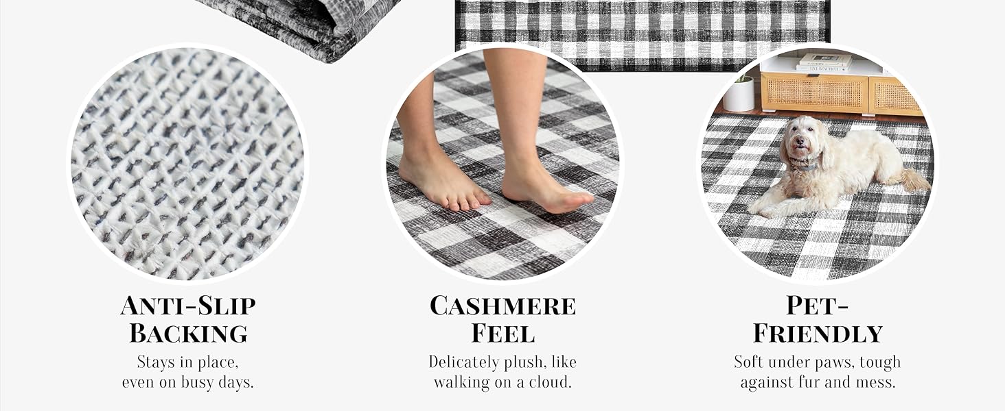 Patio Rug Checkerboard