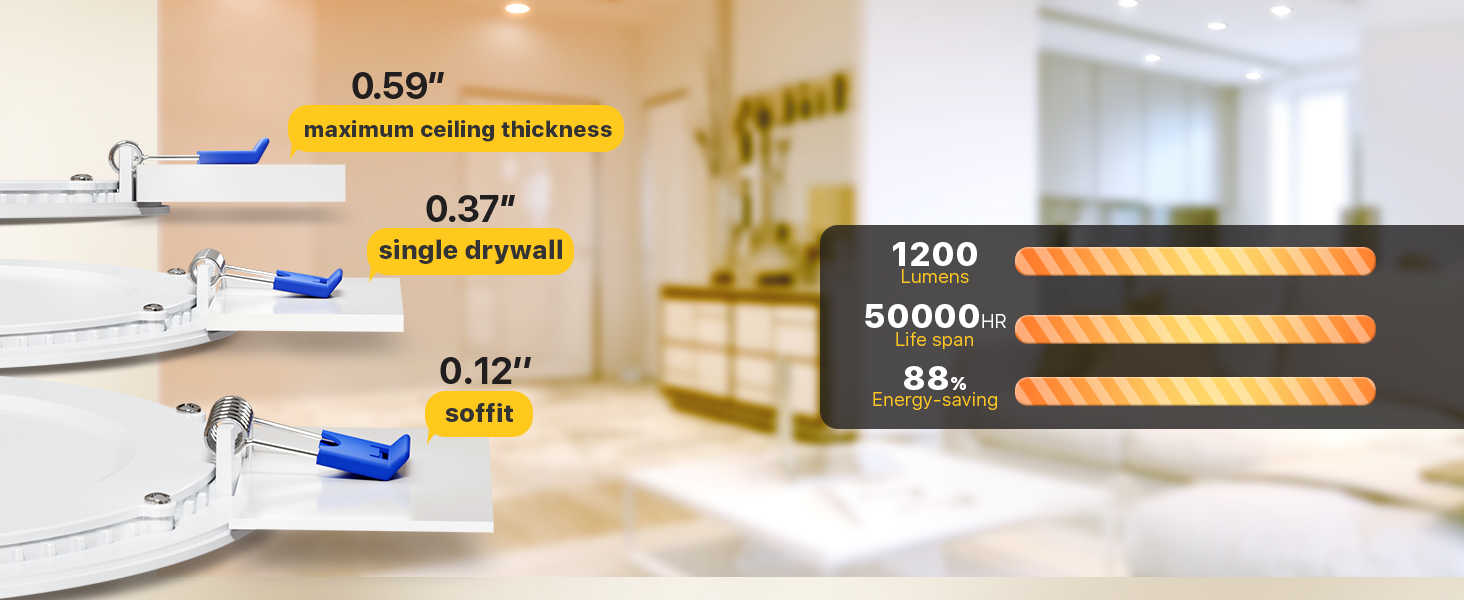 recessed lighting 6 inch