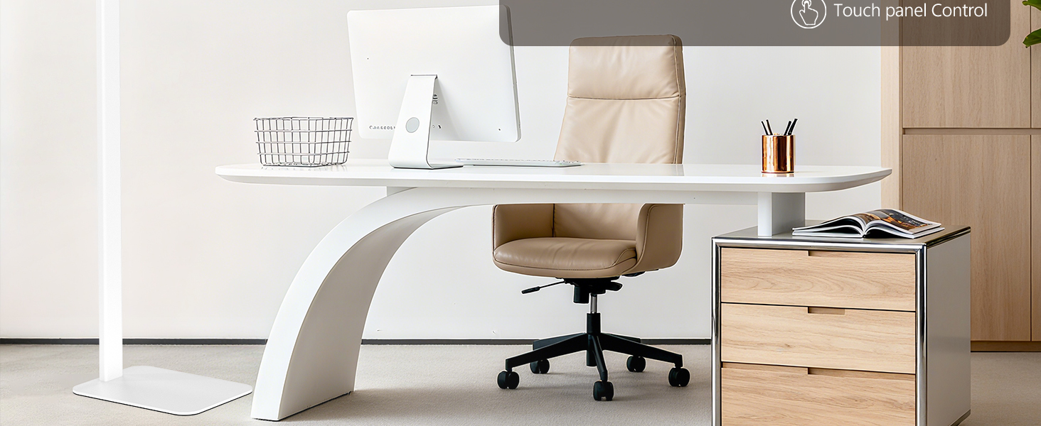 OR-V088X-C-W tall floor lamp for living room,bright and clear light, with uniform illumination.