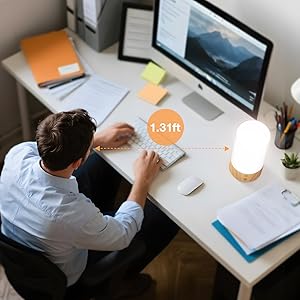 For best results, place the sun lamp 1.31ft diagonally in front of your body