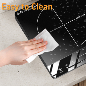 Easy to Clean induction cooktop