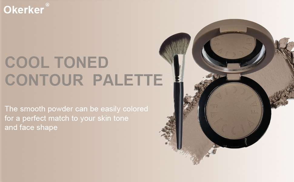 cool toned contour powder