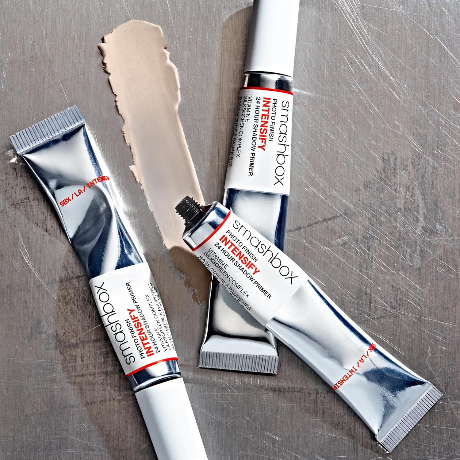 Smashbox Photo Finish Intensify 24 Hour EyeShadow Primer | Nourishing, Long Lasting + Vitamin E for Eyeshadow Makeup, 0.34 Fl Oz - Image 5