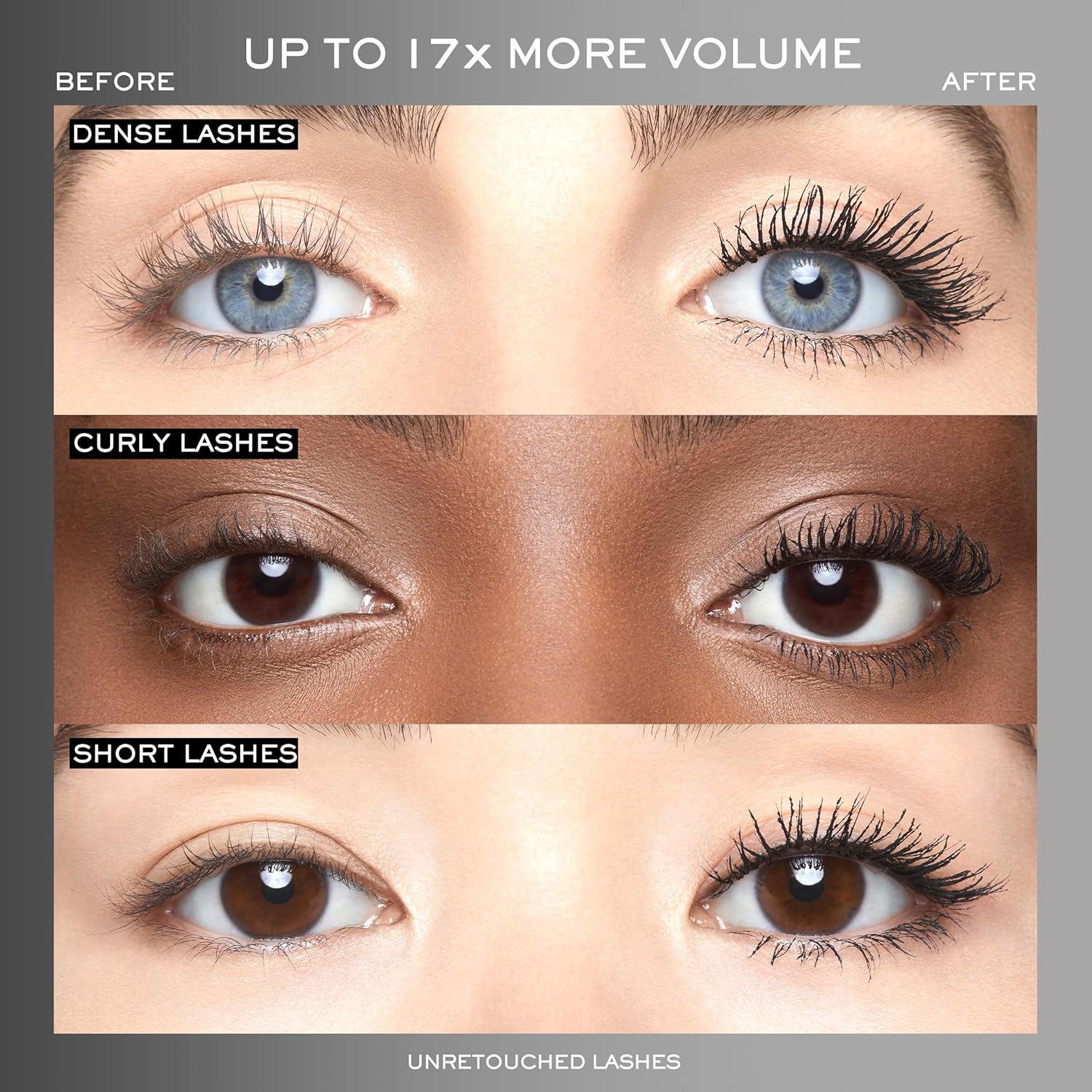 Lancôme Hypnôse Drama Extreme Volumizing Waterproof Mascara - Up to 17x More Volume - Up to 48 HR Wear- Lengthening & Volumizing - Dramatic Lash Look - Ultra Black - Suitable for Sensitive Eyes - Image 2