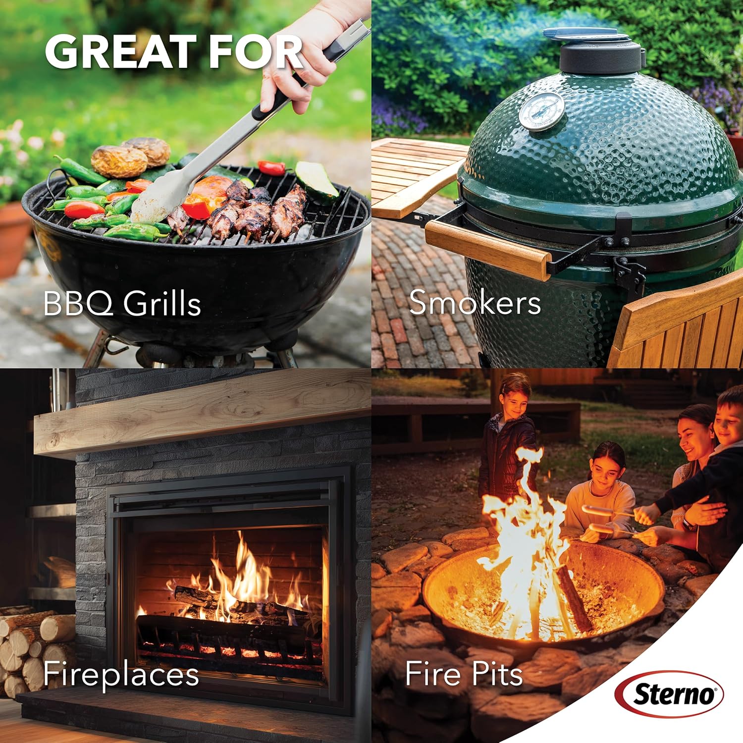 Sterno Instant Fire Starter Tumbleweeds, 50 Count — Made with Natural Wood, Odorless, Lights Instantly Even When Wet, Indoor/Outdoor - Image 2